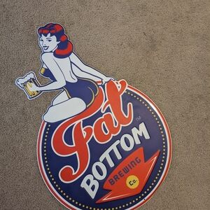 Fat Bottom Brewing Co. Sign
